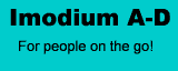 Imodium A-D - For people on the go!